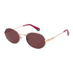 Polaroid PLD6228SX53LT Unisex Ristk&uuml;likukujulised P&auml;ikeseprillid - Havana Raam, Pruun Polariseeritud L&auml;&auml;ts - 53mm