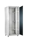 SOMI Networks | 42U, 19&Prime; vabaltseisev kapp | 42U-60/80NACP | Hall | Max koormus 800kg; Eemaldatavad ja lukustatavad k&uuml;lgpaneelid; Perforeeritud metalluksed; Kokkupanemata | S&uuml;gavus: 80 cm
