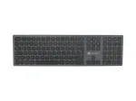 NATEC NKL-1976 Dolphin FR juhtmeta Bluetooth 5.0 + 2,4 GHz X-Scissors alumiiniumist &otilde;huke klaviatuur - prantsuse AZERTY paigutus - Space Grey