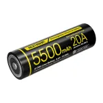Nitecore 21700 Li-ion aku 5500mAh 20A 3.6V Button Top