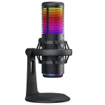 Rampage Bemol RGB USB-C m&auml;ngumikrofon, must