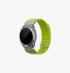 UNIQ Fluo Smart-Fit Silicone Strap for Garmin 22mm - Lime Green