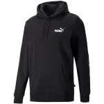 PUMA ESS+ Tape Hoodie FL Meeste fliisist dressipluus Must