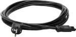 Kopp kaitsekontaktpikenduskaabel 5 m H05VV-F 3G1.5 must GST18i3