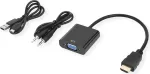 SECOMP STANDARD HDMI VGA + 3,5 mm heli adapterkaabel, 0,23 m (S3210)
