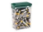 Metabo 626712000 25-osaline TX20 turva-Torx otsakute komplekt koos magnetilise otsakuhoidjaga
