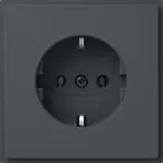 Gira TX_44 SCHUKO pistikupesa sisu, antratsiit 418867