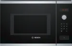 Bosch Serie 4 BFL553MS0 mikrolaineahi Must, Roostevaba teras Kombineeritud mikrolaineahi Sisseehitatav 25 L 900 W