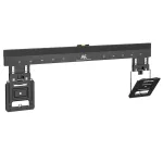Maclean MC-481 Ultra Flat Slim TV seinakinnitusklamber 37-80 tolli, lame ja kumer, kuni 75 kg, VESA 600x400 universaalne TV kinnitus