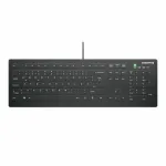 Meditsiiniline klaviatuur CHERRY AK-C8112 USB QWERTZ Saksa Must 105 klahvi
