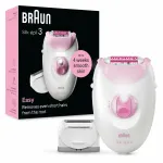 Epilaator Braun Silk-&eacute;pil 3 3-031 20 pintsetti roosa valge