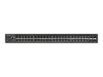 LANCOM GS-4554XUP - Switch - L3 - hallatav - 24 x 100/1000/2,5G (PoE++) + 24 x 10/100/1000 (PoE+) + 4 x SFP+ + 2 x QSFP+ - lauaarvuti, riiulisse paigaldatav - PoE++ (1440 W) (61884)