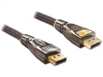 DisplayPort-kaabel DeLOCK 82771 2 m Must Pruun
