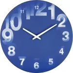 NeXtime kell 3077bl 3D, &Oslash;39,5 cm, seinakell, sinine/valge