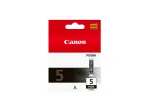 Canon PGI-5BK musta tindikassett, fotomust, v&auml;rvip&otilde;hine tint, 1 tk, 1640 lehek&uuml;lge
