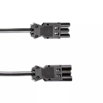 Toitekaabel Bachmann 375.0053 Must 5 m GST18 H05VV-F 3G1.5
