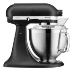 K&ouml;&ouml;gikombain KITCHENAID ARTISAN 5KSM185PS &mdash; 4,8 L roostevabast terasest kauss, 300 W, 10 kiirust, must