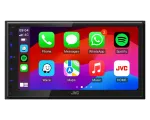 JVC KW-M695DBW topelt-DIN auto multimeediavastuv&otilde;tja, Android Auto, Apple CarPlay, DAB+ tuuner, tagurduskaamera sisend
