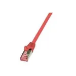 Networking kaabel LogiLink 3m Cat.6 RJ-45 S/FTP Red