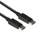ACT 3 meetrit DisplayPort kaabel isane - isane, 3 m, DisplayPort, DisplayPort, Isane, Isane, 3840 x 2160 pikslit