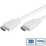 VALUE High Speed - Video-/Audio-/V&otilde;rgukaabel - HDMI - HDMI, 19-pin (M) - HDMI, 19-pin (M) - 2 m - Varjestatud - Valge (11.99.5702)