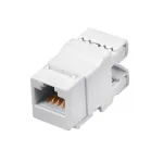 Q-LANTEC MKN-U6-1 juhtmepistik RJ45 UTP kategooria 6 varjestamata valge
