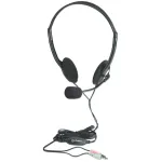 Manhattan Stereo k&otilde;rvapealsed k&otilde;rvaklapid (3,5 mm), mikrofonivars, juhtmega helitugevuse reguleerimine, poroloonist k&otilde;rvapadjad, standardne 2x 3,5 mm stereopistik/pesa heli/mikrofoni kasutamiseks, kaabel 2 m, must, kolmeaastane garantii