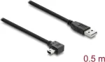 USB A &ndash; Mini-USB B kaabel DELOCK 81650 &mdash; USB 2.0, 2 m, must
