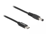 DeLOCK s&uuml;learvuti laadimiskaabel USB USB-C isane kuni 5,5 x 2,1 mm isane 1,5 m 20 V 3 A