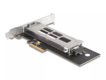 DeLOCK mobiilne salv PCI Express kaart &uuml;hele M.2 NVMe SSD-le, madalprofiil
