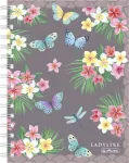 M&auml;rkmik Herlitz Ladylike Butterflies A5 100 lehte Hall Mitmev&auml;rviline