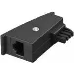 Wentronic Goobay - v&otilde;rguadapter - TAE-F (M) RJ-45-le (2-kontaktiline) (W) - 5,3 m - must (95139)