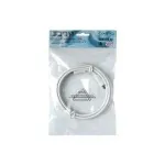 Axing BAK 150-80 koaksiaalkaabel, IEC isane &ndash; IEC emane, sirged, valge