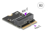 DeLOCK 64341 sisemine M.2 adapter hostiliides M.2 isane must