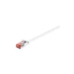 Wentronic Goobay CAT 6 lame patch-kaabel, U/FTP, valge, 0.5 m - vaskmaterjal (94914)