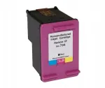 Superbulk B-H704C kolmev&auml;rviline tindikassett (asendus HP 704 CN693AE-le)