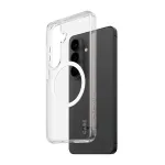 PanzerGlass CARE&trade; Urban Explorer &uuml;mbris Samsung Galaxy S26-le &mdash; L&auml;bipaistev kate valge Qi-toega