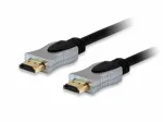 Equip HDMI 2.0 kaabel, kahev&auml;rviline, 7,5 m, 7,5 m, HDMI t&uuml;&uuml;p A (standardne), HDMI t&uuml;&uuml;p A (standardne), 3840 x 2160 pikslit, must