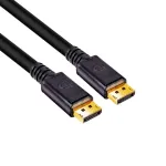 Club 3D CAC-1069B DisplayPort 1.4 HBR3 8K 60 Hz kaabel, 32,4 Gb/s, DSC 1.2, VESA sertifitseeritud, M/M, 4 m, must
