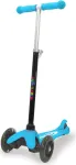 JAMARA 461651 Kids Scooter Three-Wheel Scooter Blue - Pink