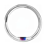 Ultrahuman Ring AIR nutis&otilde;rmus, suurus 11, Space Silver