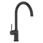 Kawala Black Kitchen Mixer Tap with Swivel Spout 360&deg;