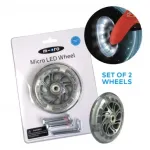 Micro Mini t&otilde;ukeratta rattad LED-tuledega