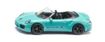 SIKU Porsche 911 Turbo S Cabriolet T&uuml;rkiis/Must Die-cast Automudel 1:55