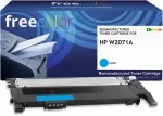Freecolor &Uuml;hilduv toonerikassett HP W2071A Cyan kiibiga 1000 lehek&uuml;lge