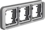 Hager W.1 WNA403 3-kohaline pindamata raam horisontaalne IP55 hall