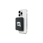 KARL LAGERFELD KLPB5FPGKSKIHK Traadita laadija 5000mAh 15W MagSafe Must