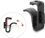Delock Small Clamp for Animal Repellent Barrier / Pigeon Deterrent for Photovoltaic Solar Modules Plastic