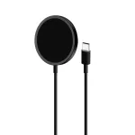 PURO Magnetico MagSafe Wireless Charger 1m Black