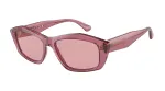 EMPORIO ARMANI Naiste kassisilma p&auml;ikeseprillid EA4187-554484 L&auml;bipaistev hall Hall gradient 55/16/140 mm